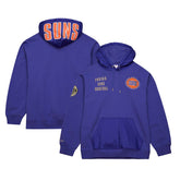 Mitchell & Ness - Phoenix Suns Team OG 2.0 Vintage Logo Fleece Pullover Hoodie - Purple