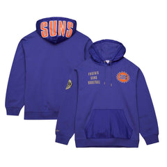 Mitchell & Ness - Phoenix Suns Team OG 2.0 Vintage Logo Fleece Pullover Hoodie - Purple