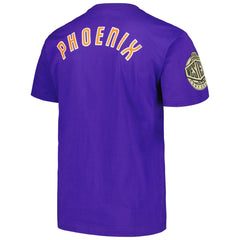 Mitchell & Ness - Phoenix Suns Hardwood Classics Team OG 2.0 Premium Vintage Logo T-Shirt - Purple