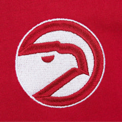 Mitchell & Ness - Atlanta Hawks Hardwood Classics Team OG 2.0 Premium Vintage Logo T-Shirt - Red