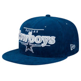 Dallas Cowboys New Era Display Corduroy 9FIFTY Snapback Hat Navy - NFL