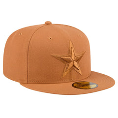 Dallas Cowboys New Era Tonal Color Pack 59FIFTY Fitted Hat Brown - NFL