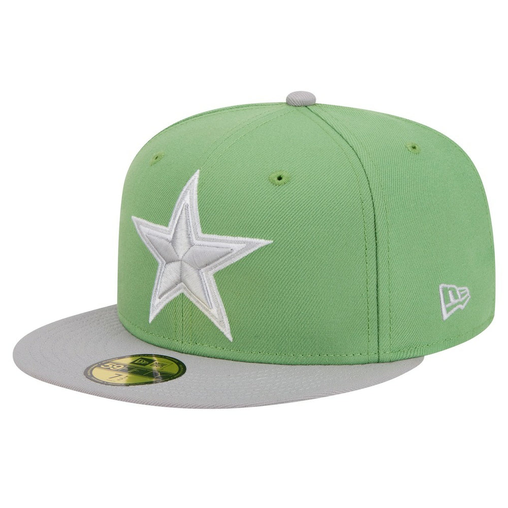 Dallas Cowboys New Era Two-Tone Color Pack 59FIFTY Fitted Hat Green/Gray - NFL