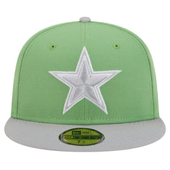 Dallas Cowboys New Era Two-Tone Color Pack 59FIFTY Fitted Hat Green/Gray - NFL