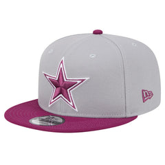 Dallas Cowboys New Era Two-Tone Color Pack 9FIFTY Snapback Hat Gray - NFL