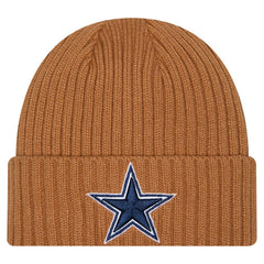 Dallas Cowboys New Era Color Pack Cuffed Knit Hat Brown - NFL