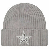 Dallas Cowboys New Era Youth Tonal Color Pack Cuffed Knit Hat Gray - NFL