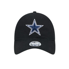 Dallas Cowboys New Era Women's Main 9TWENTY Adjustable Hat Black - NFL