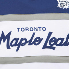 Toronto Maple Leafs - Mitchell & Ness Head Coach Pullover Hoodie White/Blue