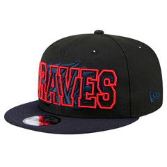 Atlanta Braves New Era Splatter 9FIFTY Snapback Hat Near Me