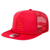 St. Louis Cardinals New Era Tone Foam Meshback Golfer Snapback Hat for sale