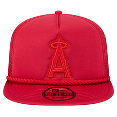 Los Angeles Angels New Era Tone Foam Meshback Golfer Snapback Hat Clearance