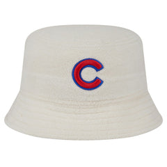 Chicago Cubs New Era Women's Chrome Cozy Bucket Hat Clearance