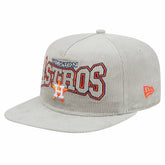 New Era Houston Astros Gray Corduroy Golfer Snapback Hat Near Me