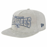 New Era New York Yankees Gray Corduroy Golfer Snapback Hat Online