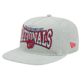 New Era Washington Nationals Gray Corduroy Golfer Snapback Hat On Sale