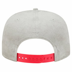 New Era Texas Rangers Gray Corduroy Golfer Snapback Hat for sale