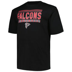 Atlanta Falcons Big & Tall Pop T-Shirt Black - Fanatics