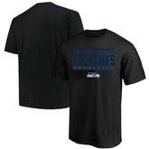Seattle Seahawks Big & Tall Pop T-Shirt Black - Fanatics
