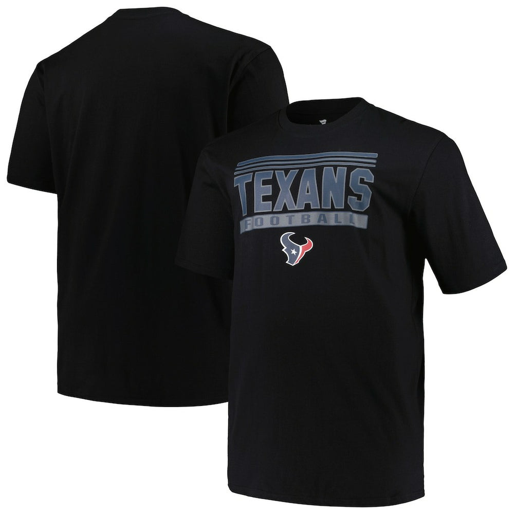 Houston Texans Big & Tall Pop T-Shirt Black - Fanatics