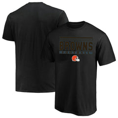 Cleveland Browns Big & Tall Pop T-Shirt Black - Fanatics