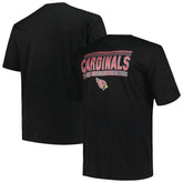 Arizona Cardinals Big & Tall Pop T-Shirt Black - Fanatics