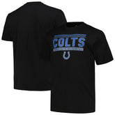 Indianapolis Colts Big & Tall Pop T-Shirt Black - Fanatics