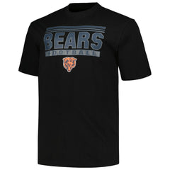Chicago Bears Big & Tall Pop T-Shirt Black - Fanatics