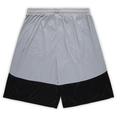 New Orleans Saints Big & Tall Team Logo Shorts Black - Fanatics