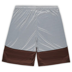 Cleveland Browns Big & Tall Team Logo Shorts Brown - Fanatics