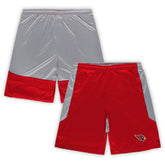 Arizona Cardinals Big & Tall Team Logo Shorts Cardinal - Fanatics