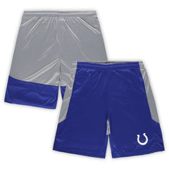Indianapolis Colts Big & Tall Team Logo Shorts Royal - Fanatics
