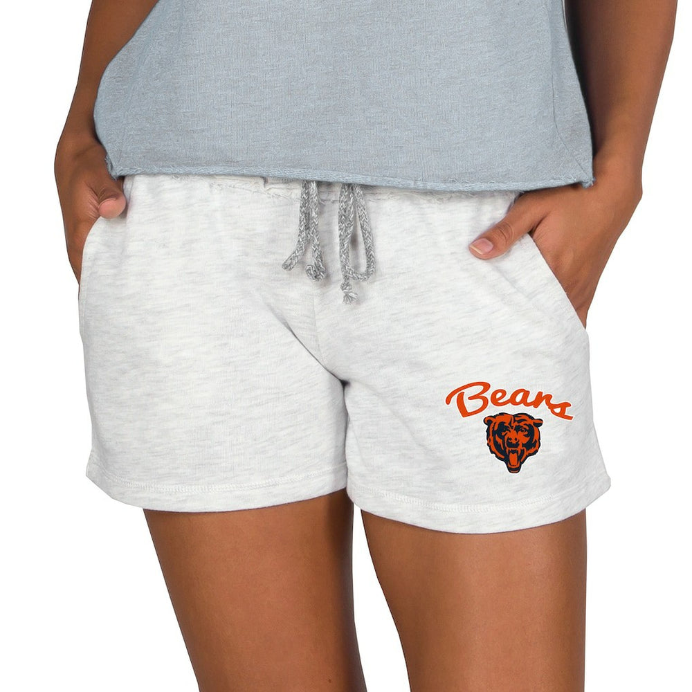 Chicago Bears Concepts Sport Women's Mainstream Terry Lounge Shorts Oatmeal - NFL