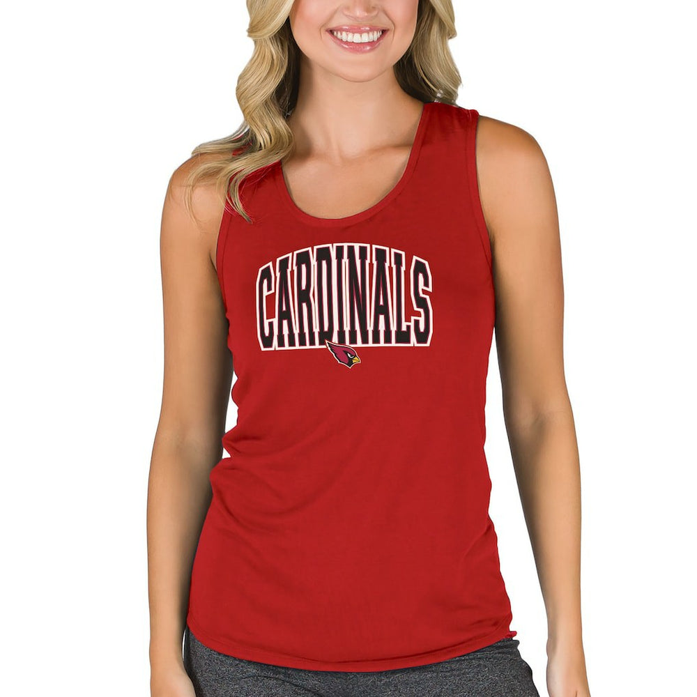 Arizona Cardinals Concepts Sport Women's Marathon Racer Back Tank Top Cardinal - NFL