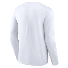 Cleveland Browns Team Lockup Long Sleeve T-Shirt White - NFL