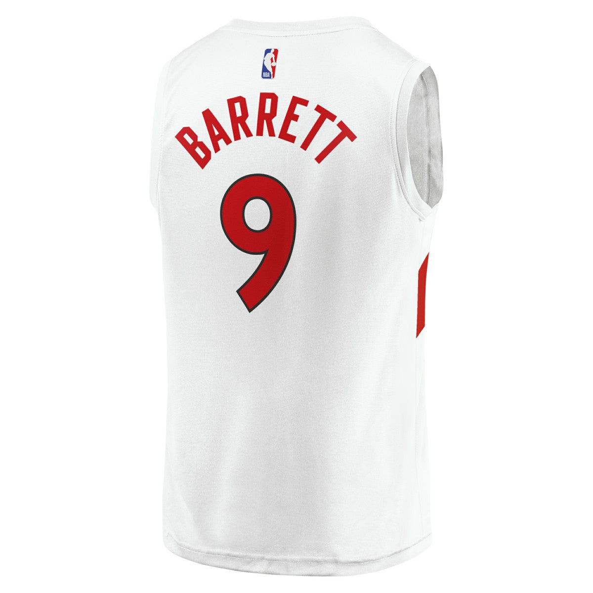 RJ Barrett Toronto Raptors Youth Fast Break Player Jersey - Association Edition - White | NBA Jerseys