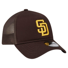 San Diego Padres New Era 9FORTY A-Frame Trucker Adjustable Hat Near Me