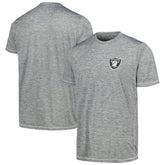 Las Vegas Raiders MSX by Michael Strahan Motion Space-Dye T-Shirt Gray - NFL
