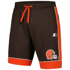 Cleveland Browns Starter Fan Favorite Fashion Shorts Brown/Orange - NFL
