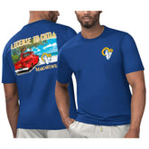 Los Angeles Rams Margaritaville Licensed to Chill T-Shirt Royal - NFL