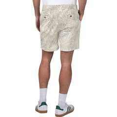 Miami Dolphins Margaritaville Sandwashed Monstera Print Amphib Shorts Gray - NFL