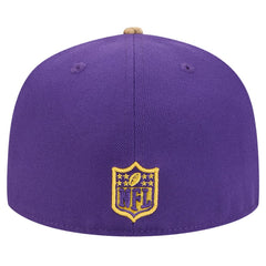 New Era Minnesota Vikings Purple Active Two-Tone Camo 59FIFTY Fitted Hat - NFL
