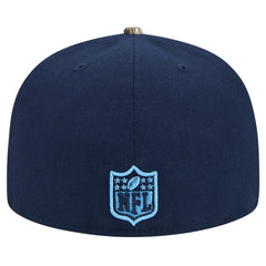 New Era Tennessee Titans Navy Active Two-Tone Camo 59FIFTY Fitted Hat - NFL