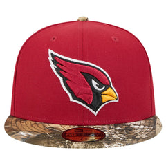 New Era Arizona Cardinals Cardinal Active Two-Tone Camo 59FIFTY Fitted Hat - NFL