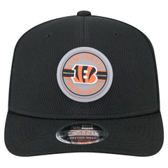 Cincinnati Bengals New Era Adventure Patched 9SEVENTY Stretch-Snap Adjustable Hat Black - NFL