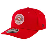 San Francisco 49ers New Era Adventure Patched 9SEVENTY Stretch-Snap Adjustable Hat Scarlet - NFL