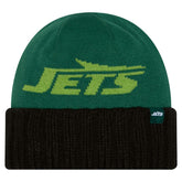 New York Jets New Era Oversize Cuffed Knit Hat Green - NFL