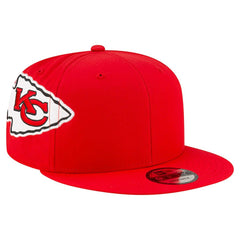 Kansas City Chiefs New Era Helmet 9FIFTY Snapback Hat Red - NFL