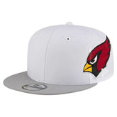 Arizona Cardinals New Era Helmet 9FIFTY Snapback Hat White - NFL