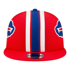 Buffalo Bills New Era Throwback Helmet 9FIFTY Snapback Hat Red - NFL